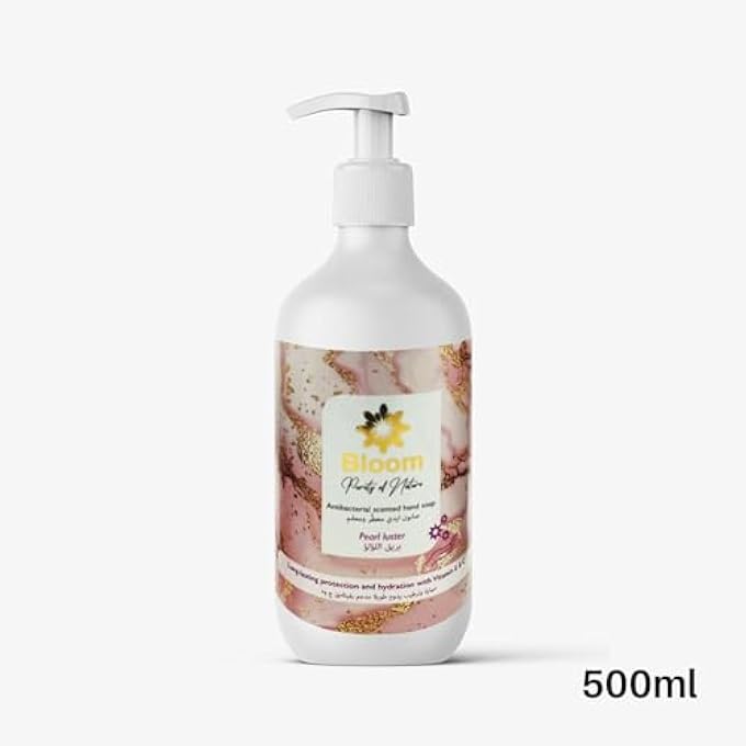 BLOOM KING MARIOT | ANTIBACTERIAL SCENTED HAND SOAP 500ML  PEARL LUSTER FRAGRANCE - Image 2